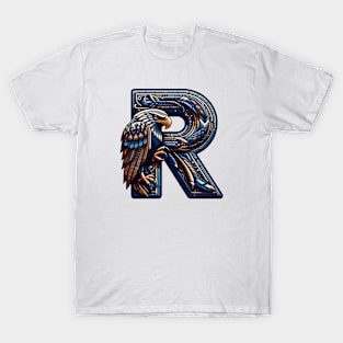 Eagle and the letter R - Fantasy T-Shirt